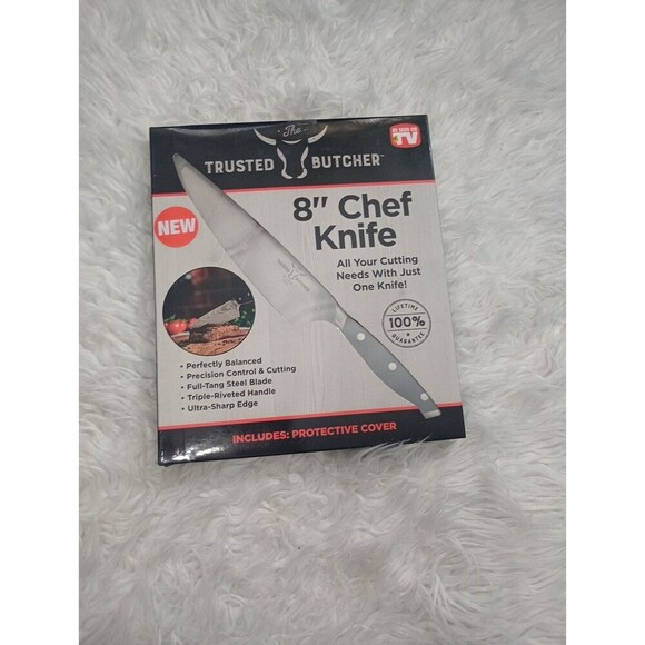 Néw Trusted Butcher 8" Chef Knife As Seen On TV - Picture 1 of 9